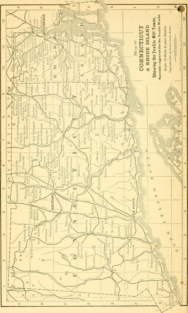 An illustration from Official American textile directory; containing reports of all the textile manufacturing establishments in the United States and Canada, together with the yarn trade index ... Comp. annually by the Textile world journal, 1901, leaf 73