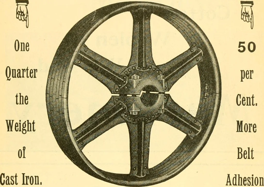 An illustration from Official American textile directory; containing reports of all the textile manufacturing establishments in the United States and Canada, together with the yarn trade index ... Comp. annually by the Textile world journal, 1906, leaf 10