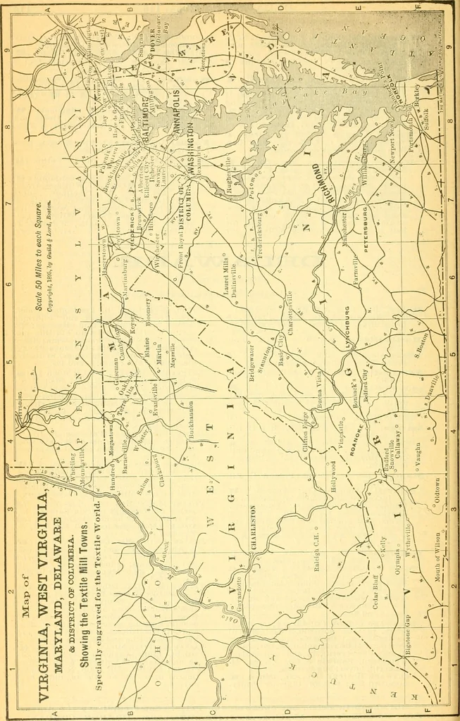 An illustration from Official American textile directory; containing reports of all the textile manufacturing establishments in the United States and Canada, together with the yarn trade index ... Comp. annually by the Textile world journal, 1906, leaf 107