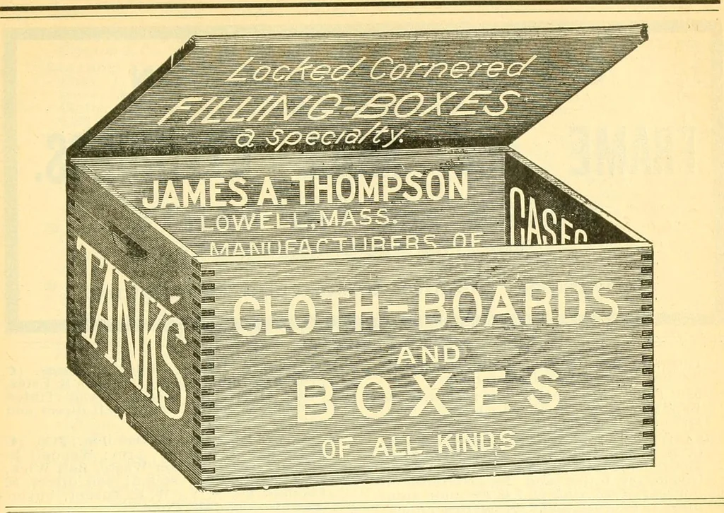 An illustration from Official American textile directory; containing reports of all the textile manufacturing establishments in the United States and Canada, together with the yarn trade index ... Comp. annually by the Textile world journal, 1906, leaf 142