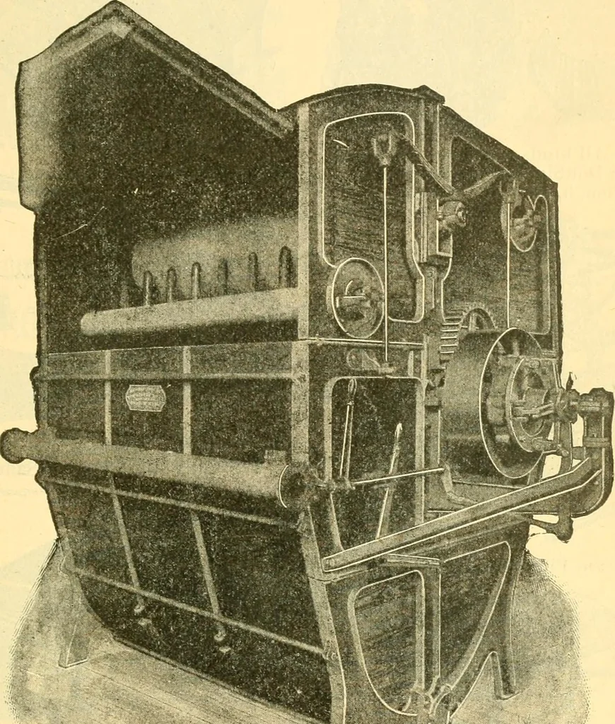 An illustration from Official American textile directory; containing reports of all the textile manufacturing establishments in the United States and Canada, together with the yarn trade index ... Comp. annually by the Textile world journal, 1906, leaf 16