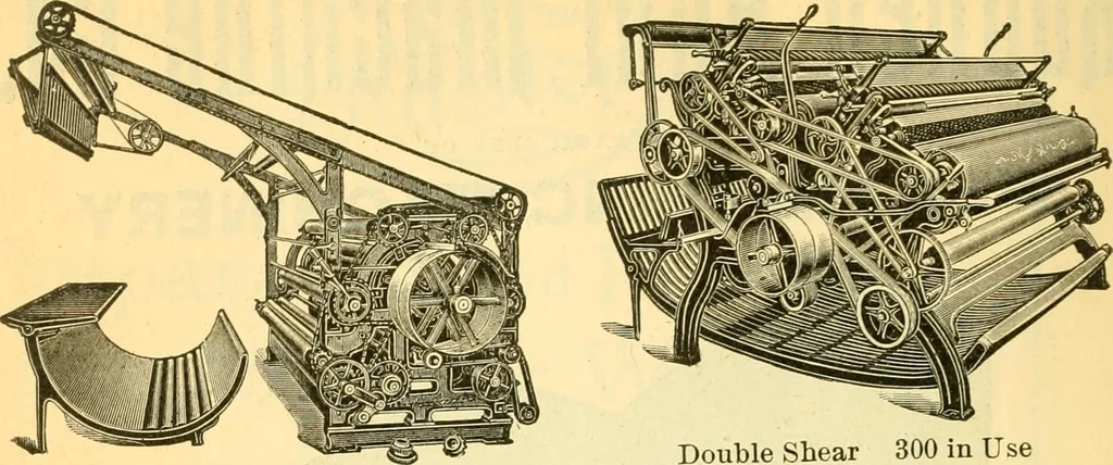 An illustration from Official American textile directory; containing reports of all the textile manufacturing establishments in the United States and Canada, together with the yarn trade index ... Comp. annually by the Textile world journal, 1906, leaf 17