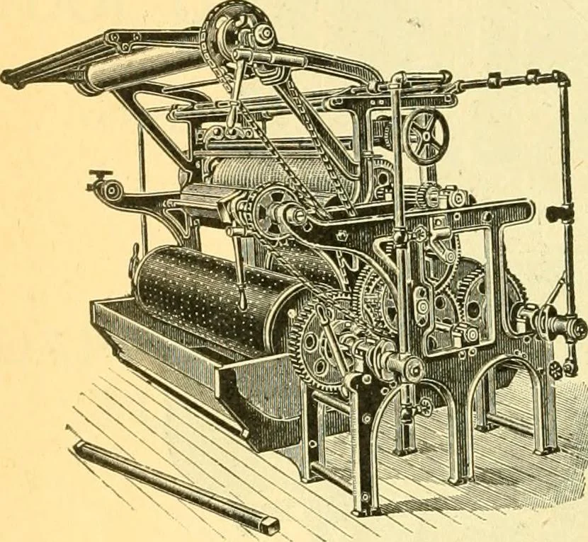 An illustration from Official American textile directory; containing reports of all the textile manufacturing establishments in the United States and Canada, together with the yarn trade index ... Comp. annually by the Textile world journal, 1906, leaf 17