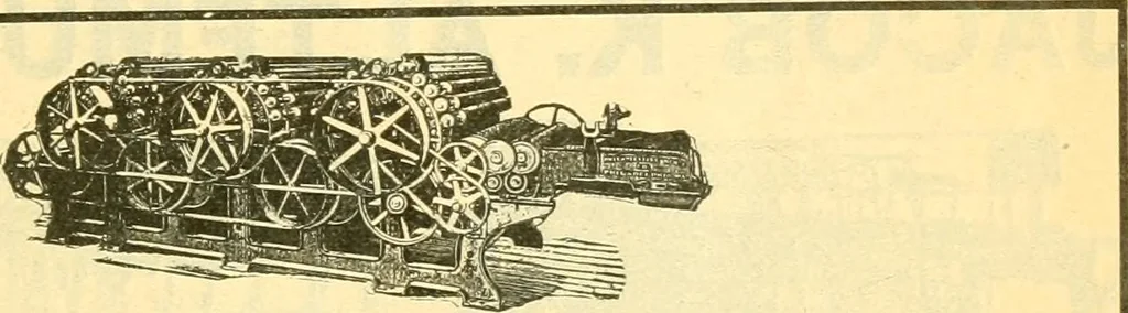 An illustration from Official American textile directory; containing reports of all the textile manufacturing establishments in the United States and Canada, together with the yarn trade index ... Comp. annually by the Textile world journal, 1906, leaf 18