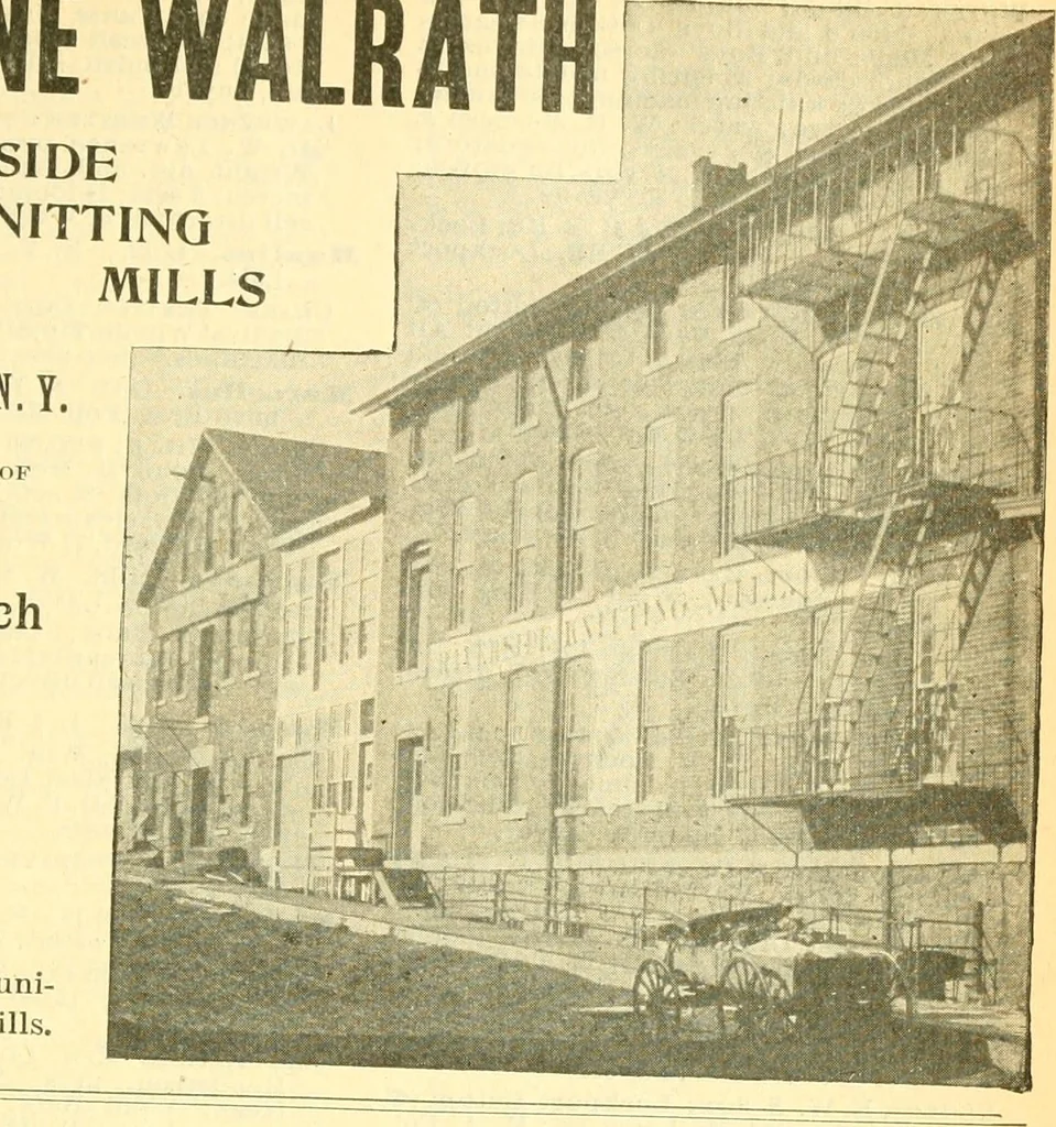 An illustration from Official American textile directory; containing reports of all the textile manufacturing establishments in the United States and Canada, together with the yarn trade index ... Comp. annually by the Textile world journal, 1906, leaf 212