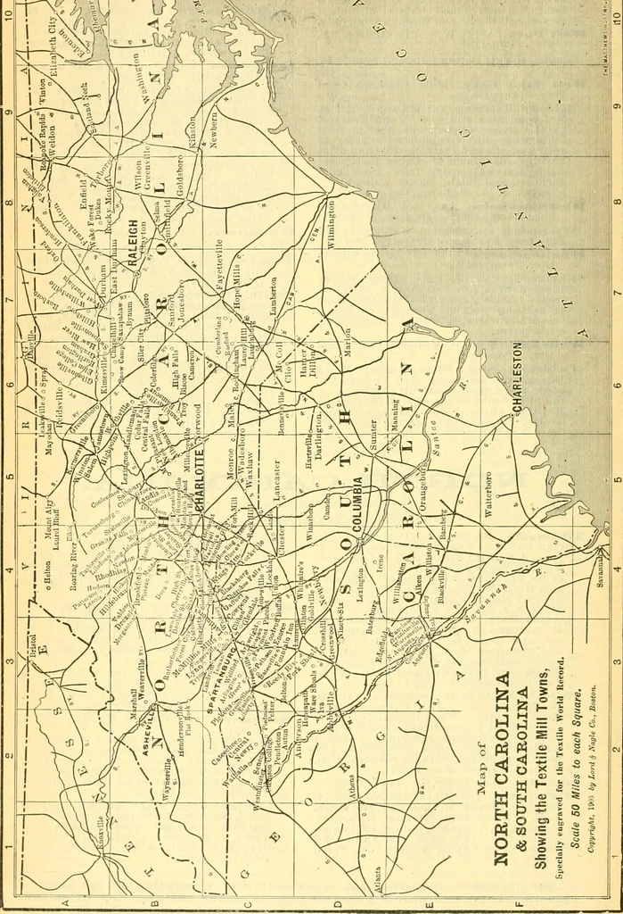 An illustration from Official American textile directory; containing reports of all the textile manufacturing establishments in the United States and Canada, together with the yarn trade index ... Comp. annually by the Textile world journal, 1906, leaf 231