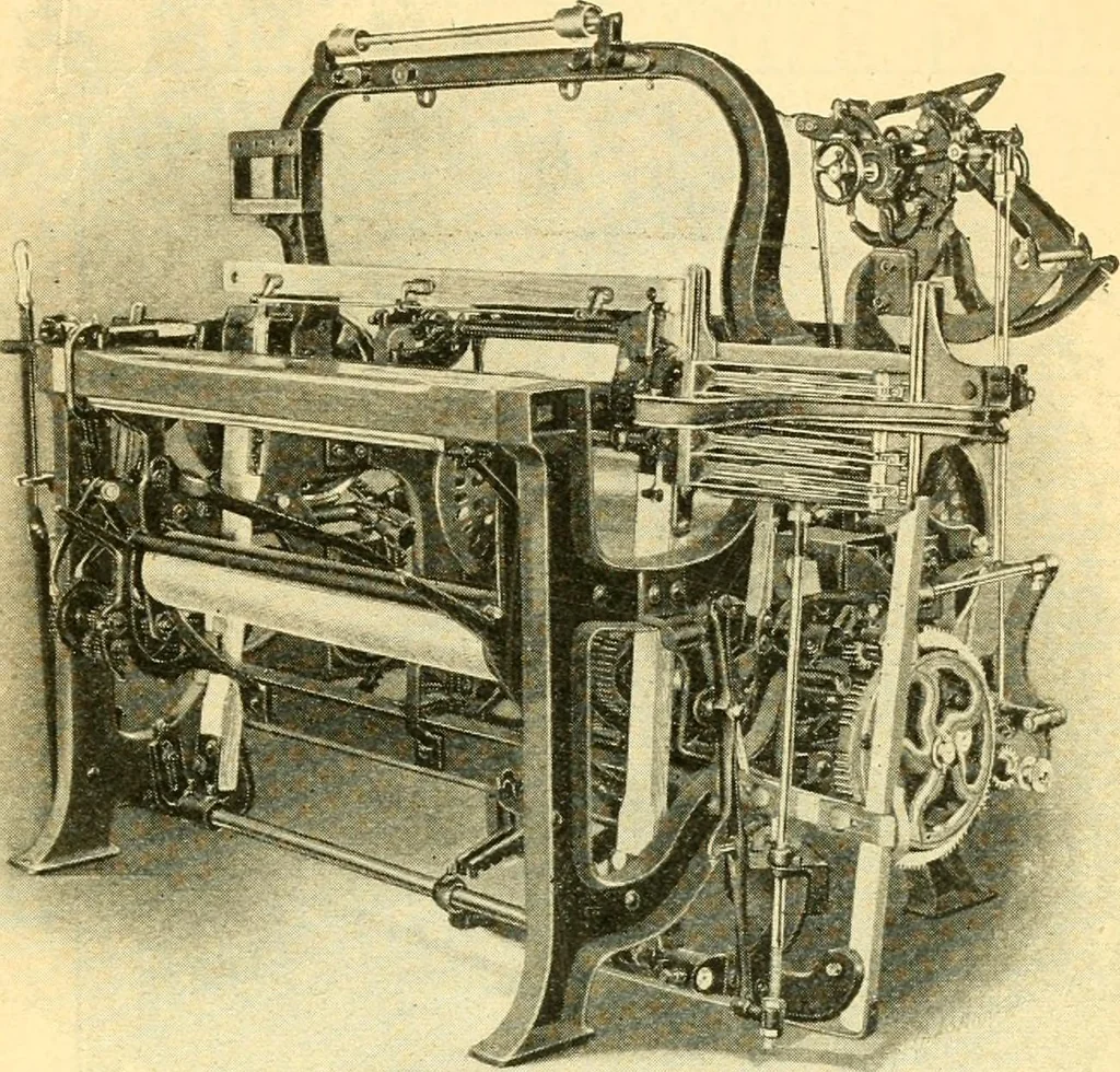 An illustration from Official American textile directory; containing reports of all the textile manufacturing establishments in the United States and Canada, together with the yarn trade index ... Comp. annually by the Textile world journal, 1906, leaf 24