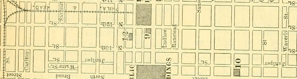 An illustration from Official American textile directory; containing reports of all the textile manufacturing establishments in the United States and Canada, together with the yarn trade index ... Comp. annually by the Textile world journal, 1906, leaf 257