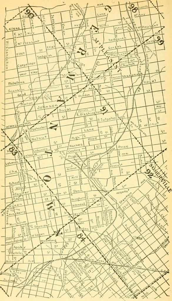 An illustration from Official American textile directory; containing reports of all the textile manufacturing establishments in the United States and Canada, together with the yarn trade index ... Comp. annually by the Textile world journal, 1906, leaf 261