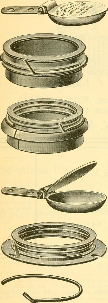 An illustration from Official American textile directory; containing reports of all the textile manufacturing establishments in the United States and Canada, together with the yarn trade index ... Comp. annually by the Textile world journal, 1906, leaf 30