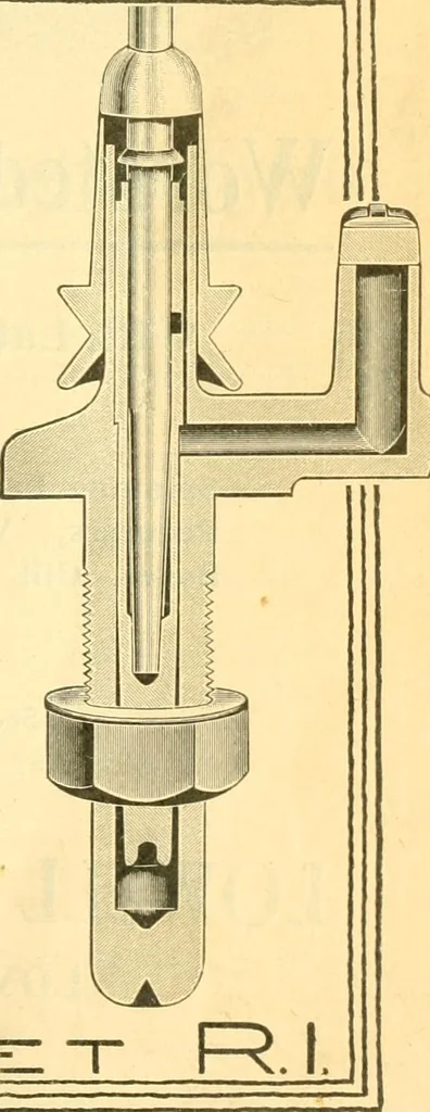 An illustration from Official American textile directory; containing reports of all the textile manufacturing establishments in the United States and Canada, together with the yarn trade index ... Comp. annually by the Textile world journal, 1906, leaf 4