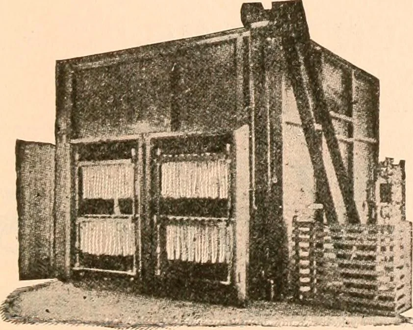 An illustration from Official American textile directory; containing reports of all the textile manufacturing establishments in the United States and Canada, together with the yarn trade index ... Comp. annually by the Textile world journal, 1906, leaf 474