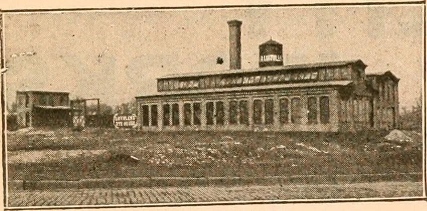 An illustration from Official American textile directory; containing reports of all the textile manufacturing establishments in the United States and Canada, together with the yarn trade index ... Comp. annually by the Textile world journal, 1906, leaf 498