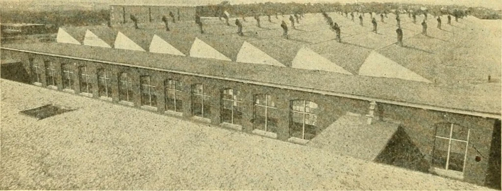 An illustration from Official American textile directory; containing reports of all the textile manufacturing establishments in the United States and Canada, together with the yarn trade index ... Comp. annually by the Textile world journal, 1906, leaf 55