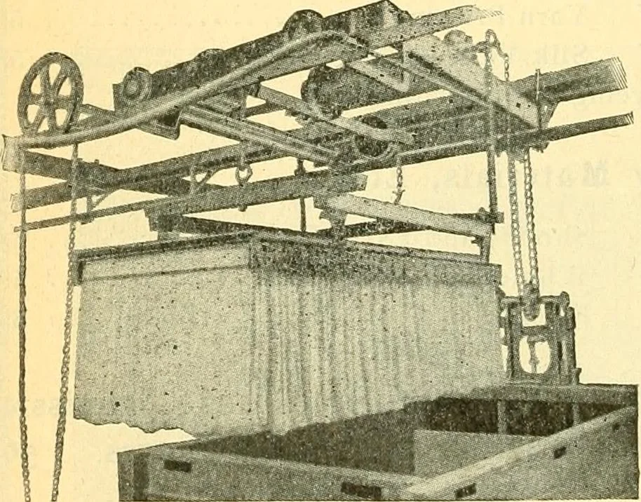 An illustration from Official American textile directory; containing reports of all the textile manufacturing establishments in the United States and Canada, together with the yarn trade index ... Comp. annually by the Textile world journal, 1906, leaf 57