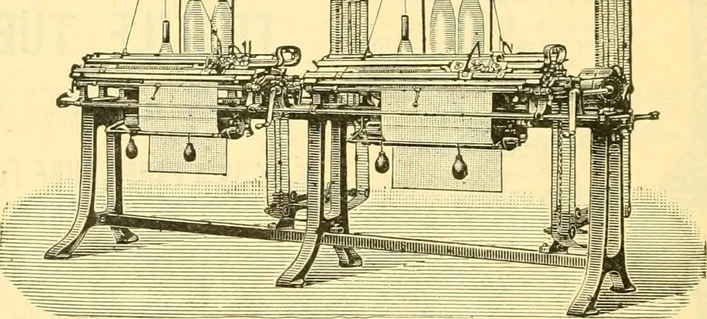 An illustration from Official American textile directory; containing reports of all the textile manufacturing establishments in the United States and Canada, together with the yarn trade index ... Comp. annually by the Textile world journal, 1906, leaf 589
