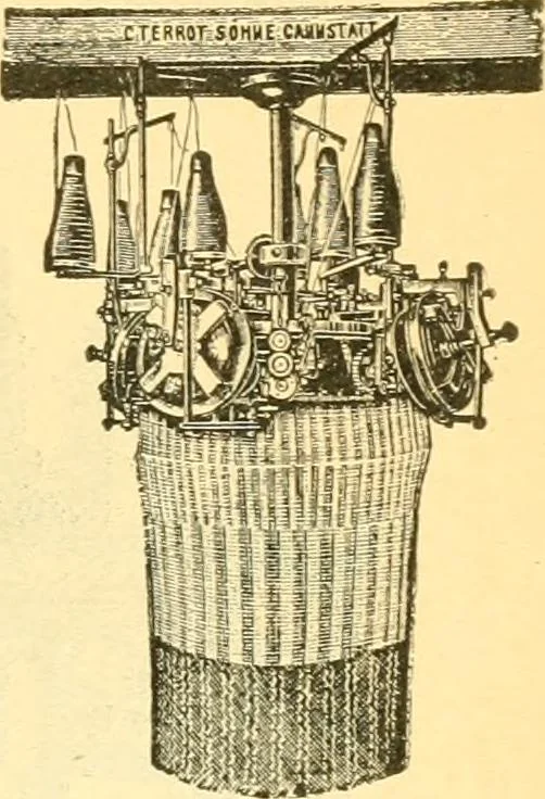An illustration from Official American textile directory; containing reports of all the textile manufacturing establishments in the United States and Canada, together with the yarn trade index ... Comp. annually by the Textile world journal, 1906, leaf 590