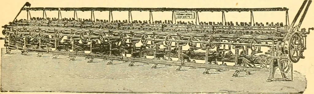 An illustration from Official American textile directory; containing reports of all the textile manufacturing establishments in the United States and Canada, together with the yarn trade index ... Comp. annually by the Textile world journal, 1906, leaf 590