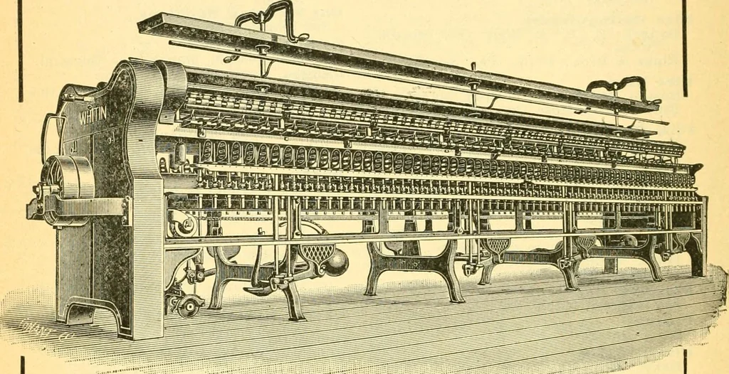An illustration from Official American textile directory; containing reports of all the textile manufacturing establishments in the United States and Canada, together with the yarn trade index ... Comp. annually by the Textile world journal, 1906, leaf 69
