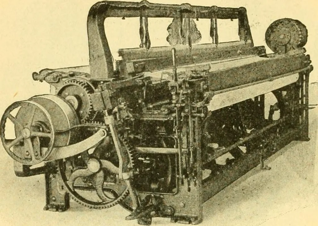 An illustration from Official American textile directory; containing reports of all the textile manufacturing establishments in the United States and Canada, together with the yarn trade index ... Comp. annually by the Textile world journal, 1906, leaf 7