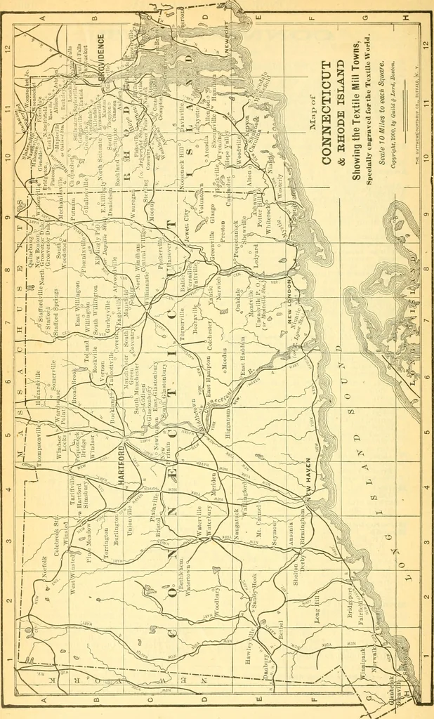 An illustration from Official American textile directory; containing reports of all the textile manufacturing establishments in the United States and Canada, together with the yarn trade index ... Comp. annually by the Textile world journal, 1906, leaf 95