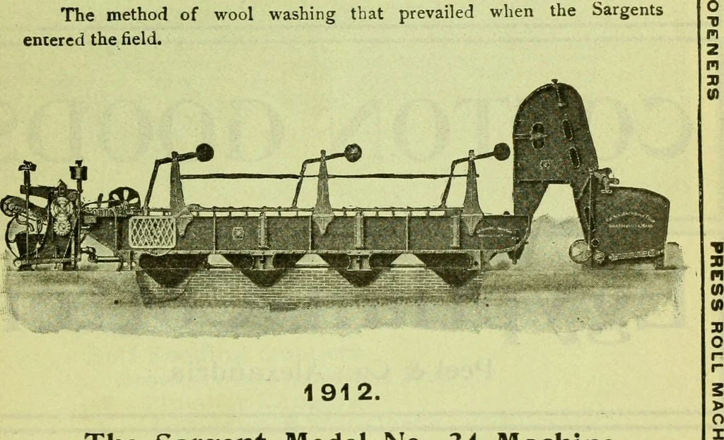 An illustration from Official American textile directory; containing reports of all the textile manufacturing establishments in the United States and Canada, together with the yarn trade index ... Comp. annually by the Textile world journal, 1913, leaf 10