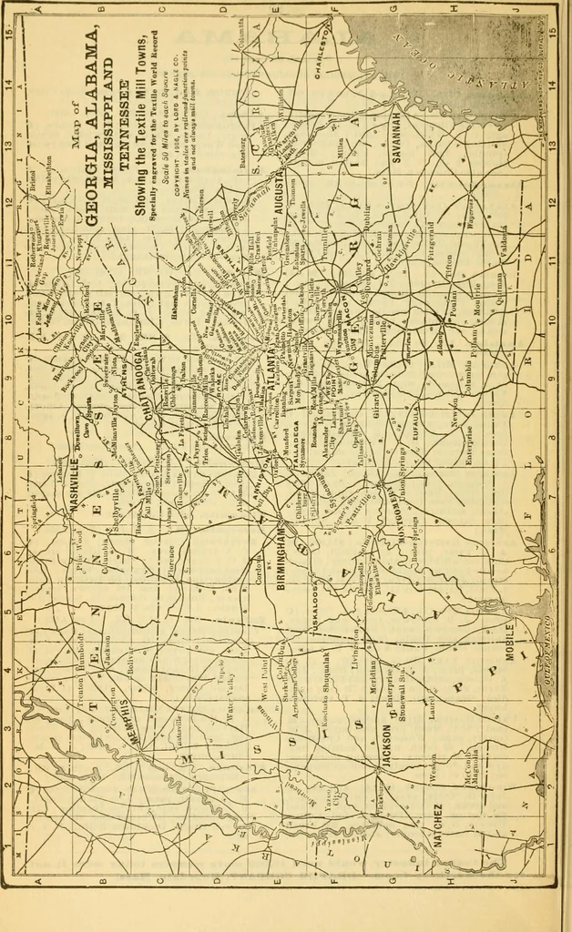 An illustration from Official American textile directory; containing reports of all the textile manufacturing establishments in the United States and Canada, together with the yarn trade index ... Comp. annually by the Textile world journal, 1913, leaf 101
