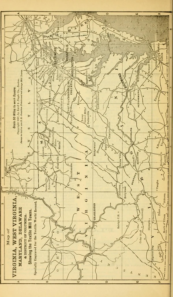 An illustration from Official American textile directory; containing reports of all the textile manufacturing establishments in the United States and Canada, together with the yarn trade index ... Comp. annually by the Textile world journal, 1913, leaf 119
