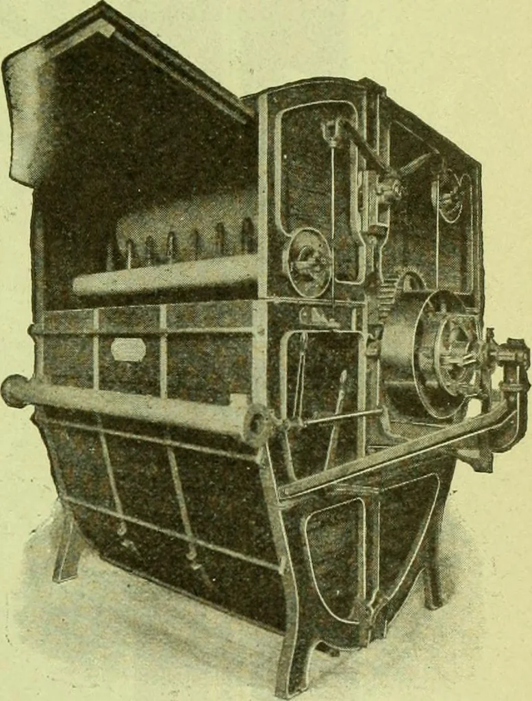 An illustration from Official American textile directory; containing reports of all the textile manufacturing establishments in the United States and Canada, together with the yarn trade index ... Comp. annually by the Textile world journal, 1913, leaf 14