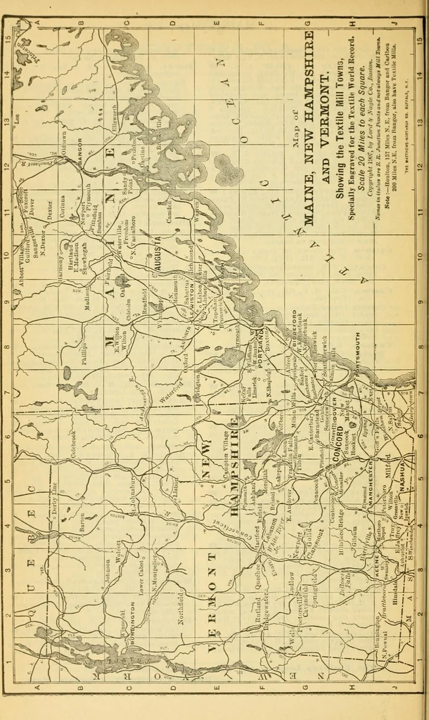 An illustration from Official American textile directory; containing reports of all the textile manufacturing establishments in the United States and Canada, together with the yarn trade index ... Comp. annually by the Textile world journal, 1913, leaf 141