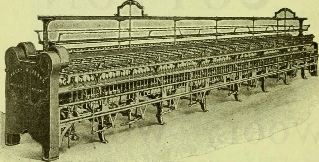 An illustration from Official American textile directory; containing reports of all the textile manufacturing establishments in the United States and Canada, together with the yarn trade index ... Comp. annually by the Textile world journal, 1913, leaf 17