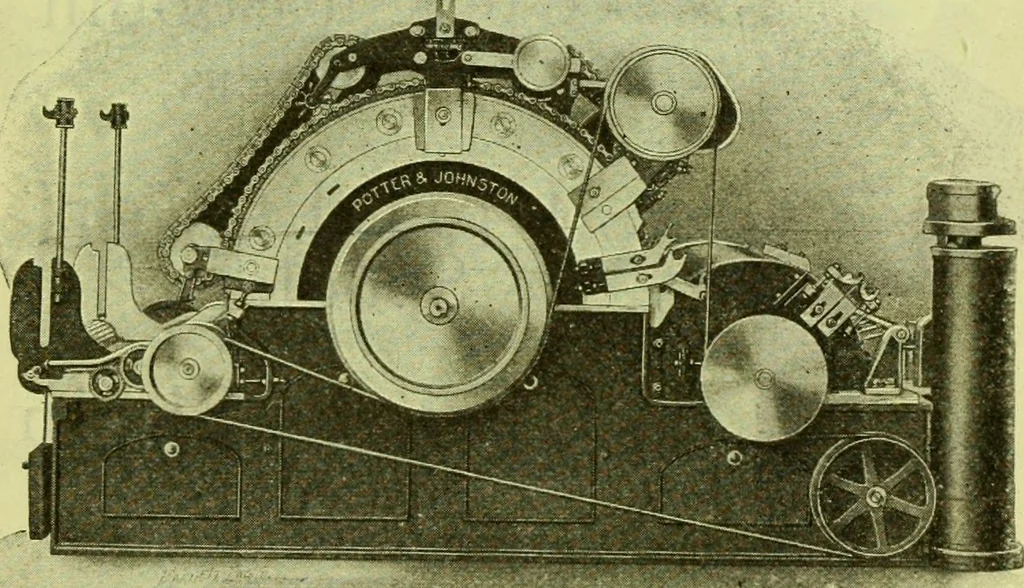 An illustration from Official American textile directory; containing reports of all the textile manufacturing establishments in the United States and Canada, together with the yarn trade index ... Comp. annually by the Textile world journal, 1913, leaf 18