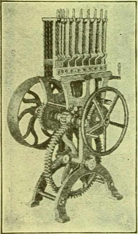 An illustration from Official American textile directory; containing reports of all the textile manufacturing establishments in the United States and Canada, together with the yarn trade index ... Comp. annually by the Textile world journal, 1913, leaf 21