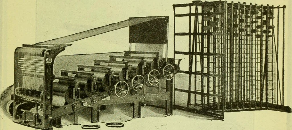 An illustration from Official American textile directory; containing reports of all the textile manufacturing establishments in the United States and Canada, together with the yarn trade index ... Comp. annually by the Textile world journal, 1913, leaf 30