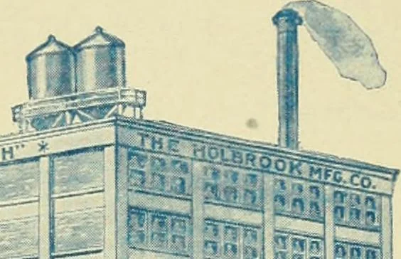 An illustration from Official American textile directory; containing reports of all the textile manufacturing establishments in the United States and Canada, together with the yarn trade index ... Comp. annually by the Textile world journal, 1913, leaf 32