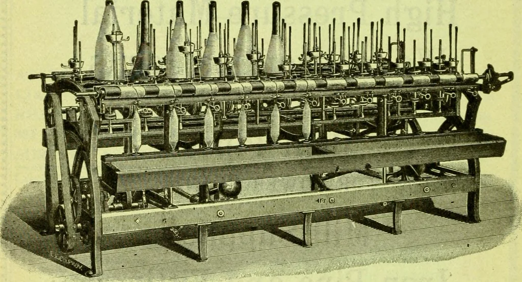 An illustration from Official American textile directory; containing reports of all the textile manufacturing establishments in the United States and Canada, together with the yarn trade index ... Comp. annually by the Textile world journal, 1913, leaf 35