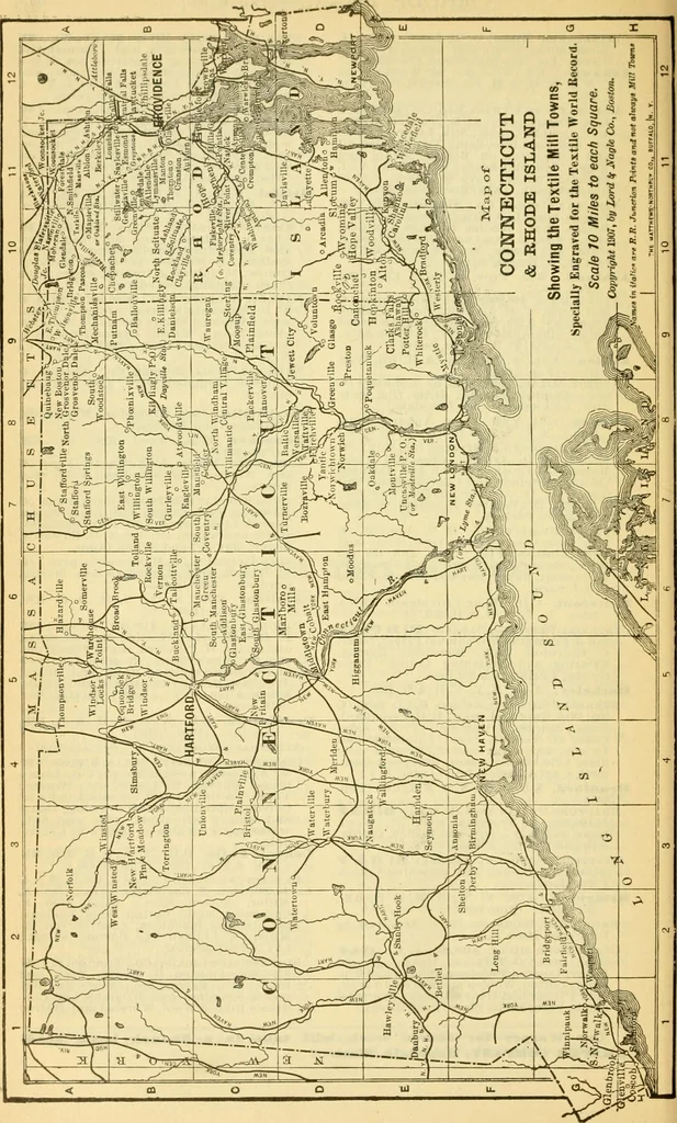 An illustration from Official American textile directory; containing reports of all the textile manufacturing establishments in the United States and Canada, together with the yarn trade index ... Comp. annually by the Textile world journal, 1913, leaf 367