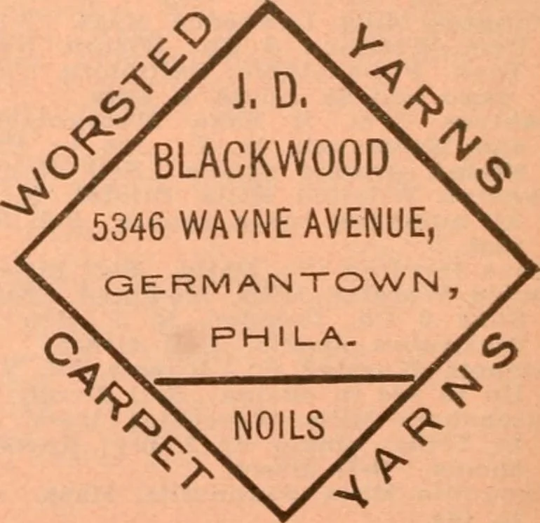 An illustration from Official American textile directory; containing reports of all the textile manufacturing establishments in the United States and Canada, together with the yarn trade index ... Comp. annually by the Textile world journal, 1913, leaf 523