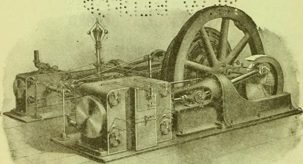 An illustration from Official American textile directory; containing reports of all the textile manufacturing establishments in the United States and Canada, together with the yarn trade index ... Comp. annually by the Textile world journal, 1913, leaf 55