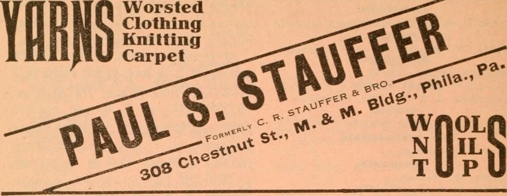 An illustration from Official American textile directory; containing reports of all the textile manufacturing establishments in the United States and Canada, together with the yarn trade index ... Comp. annually by the Textile world journal, 1913, leaf 579