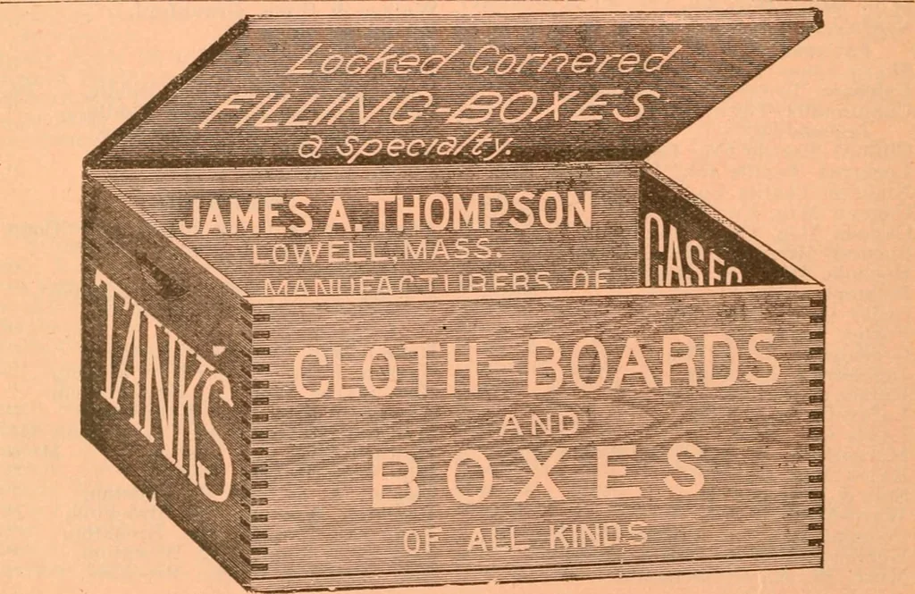 An illustration from Official American textile directory; containing reports of all the textile manufacturing establishments in the United States and Canada, together with the yarn trade index ... Comp. annually by the Textile world journal, 1913, leaf 635