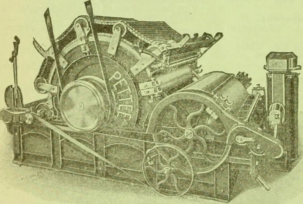 An illustration from Official American textile directory; containing reports of all the textile manufacturing establishments in the United States and Canada, together with the yarn trade index ... Comp. annually by the Textile world journal, 1913, leaf 65