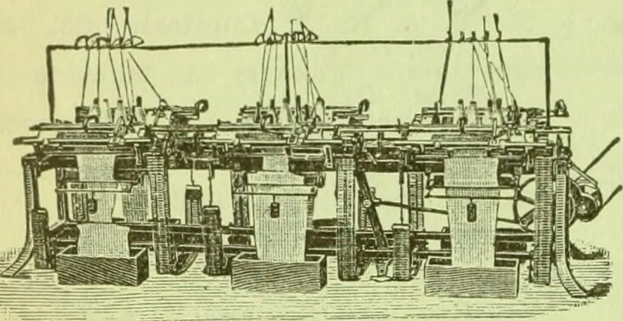 An illustration from Official American textile directory; containing reports of all the textile manufacturing establishments in the United States and Canada, together with the yarn trade index ... Comp. annually by the Textile world journal, 1913, leaf 75