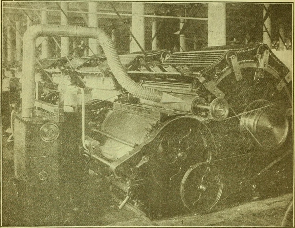 An illustration from Official American textile directory; containing reports of all the textile manufacturing establishments in the United States and Canada, together with the yarn trade index ... Comp. annually by the Textile world journal, 1913, leaf 93