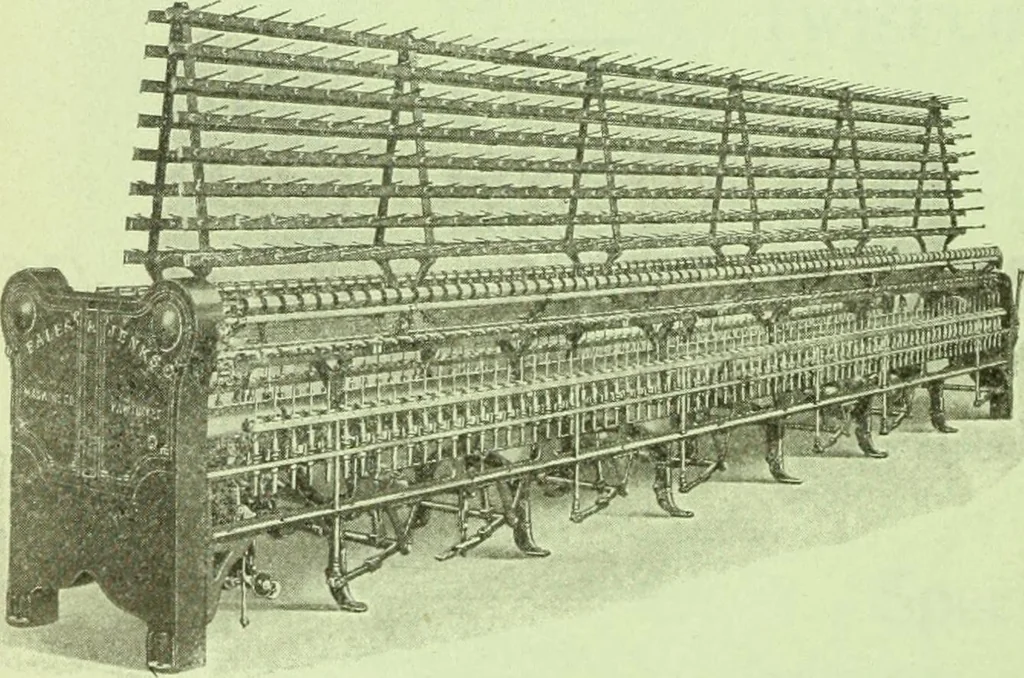 An illustration from Official American textile directory; containing reports of all the textile manufacturing establishments in the United States and Canada, together with the yarn trade index ... Comp. annually by the Textile world journal, 1913, leaf 17