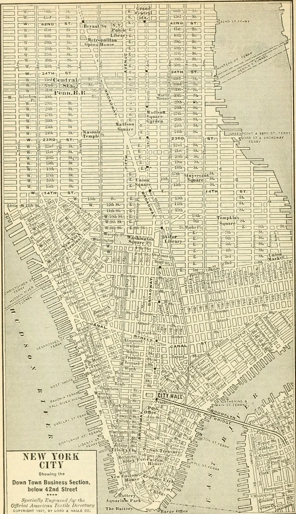 An illustration from Official American textile directory; containing reports of all the textile manufacturing establishments in the United States and Canada, together with the yarn trade index ... Comp. annually by the Textile world journal, 1913, leaf 227
