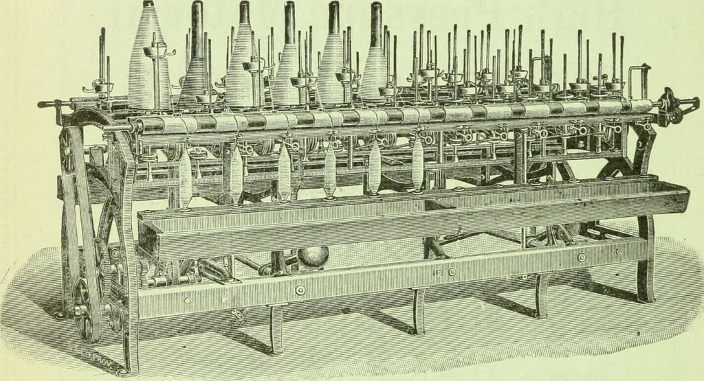 An illustration from Official American textile directory; containing reports of all the textile manufacturing establishments in the United States and Canada, together with the yarn trade index ... Comp. annually by the Textile world journal, 1913, leaf 35