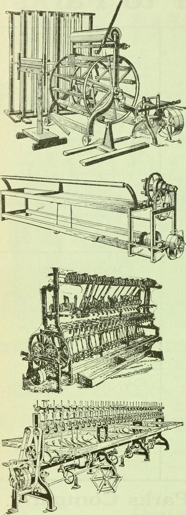 An illustration from Official American textile directory; containing reports of all the textile manufacturing establishments in the United States and Canada, together with the yarn trade index ... Comp. annually by the Textile world journal, 1913, leaf 37