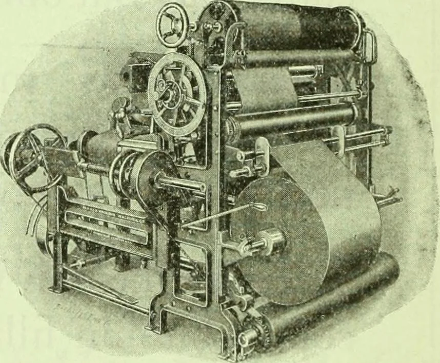An illustration from Official American textile directory; containing reports of all the textile manufacturing establishments in the United States and Canada, together with the yarn trade index ... Comp. annually by the Textile world journal, 1913, leaf 45