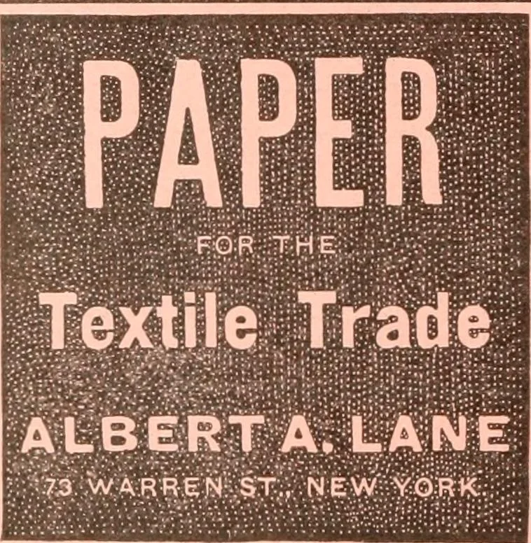 An illustration from Official American textile directory; containing reports of all the textile manufacturing establishments in the United States and Canada, together with the yarn trade index ... Comp. annually by the Textile world journal, 1913, leaf 505